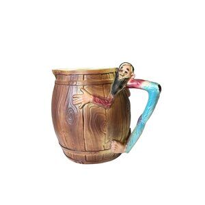 Vintage Winton California Ceramic & Pottery Glazes Hillbilly Handle-Ball Style